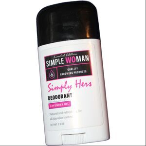 Simple Man Simply Hers Deodorant with Lavender Oil - Aluminum Free